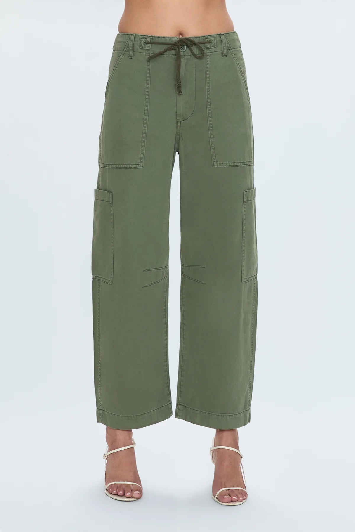 the SABRINA curved utility pant, meadow