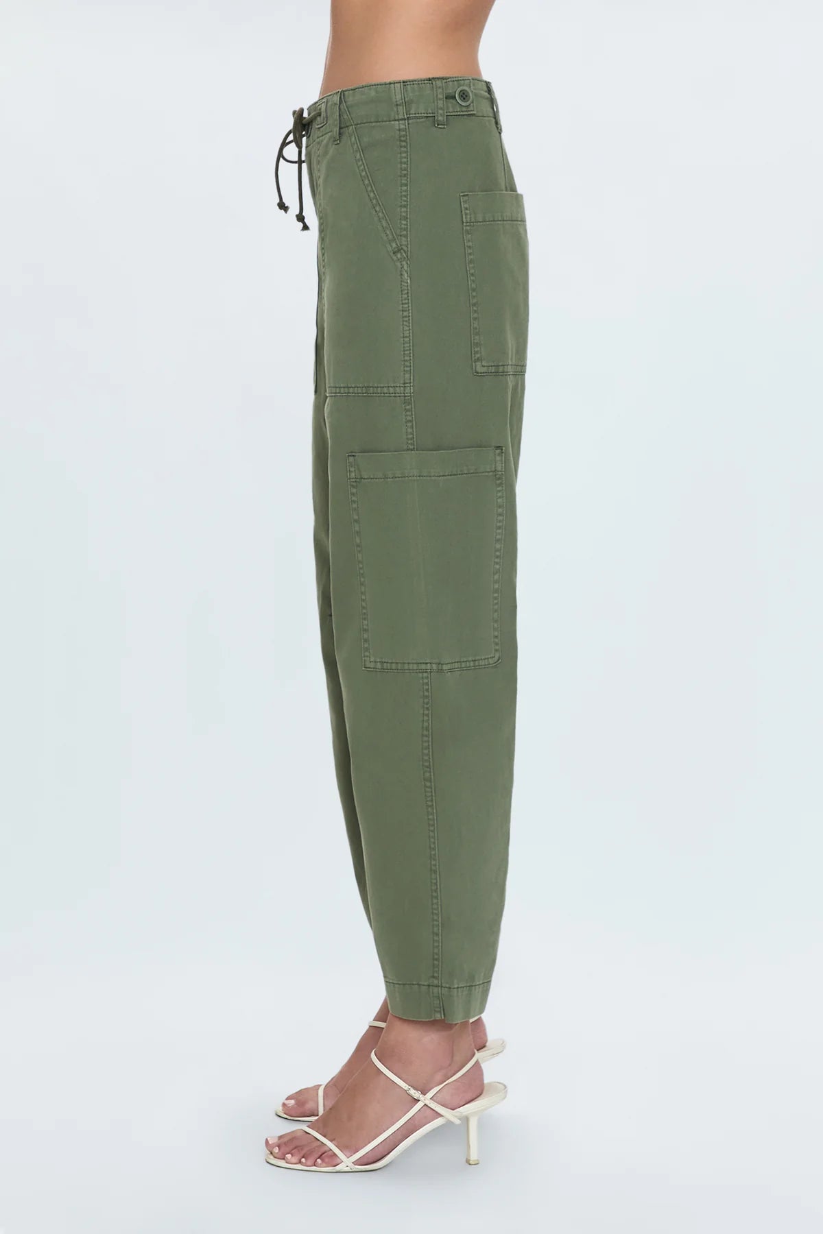 the SABRINA curved utility pant, meadow