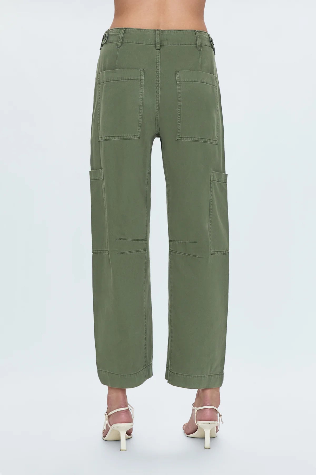 the SABRINA curved utility pant, meadow