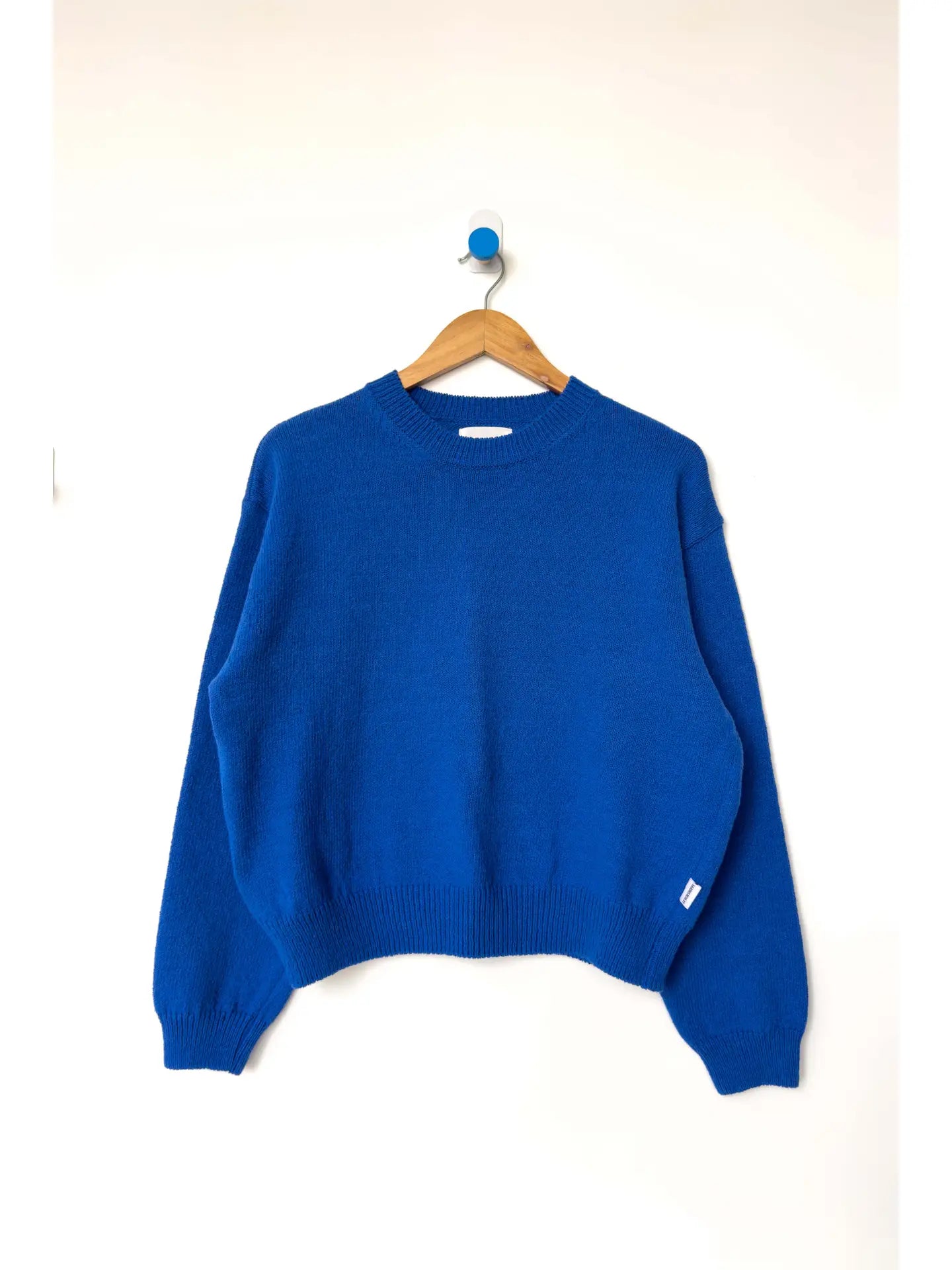 the MILO knit, cobalt