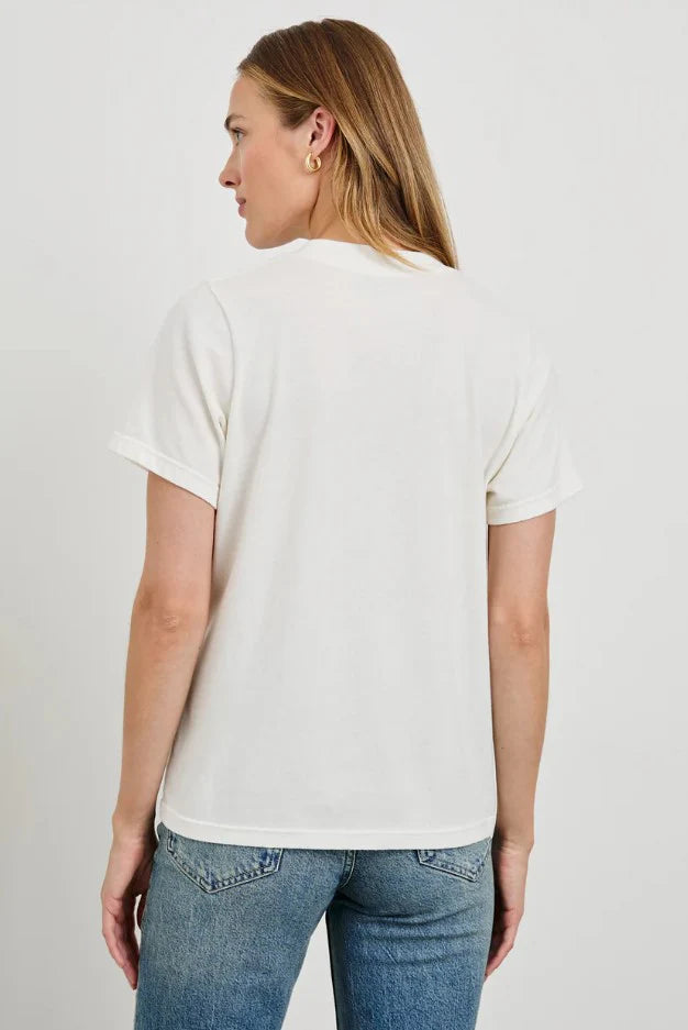 the LOS ANGELES map tee