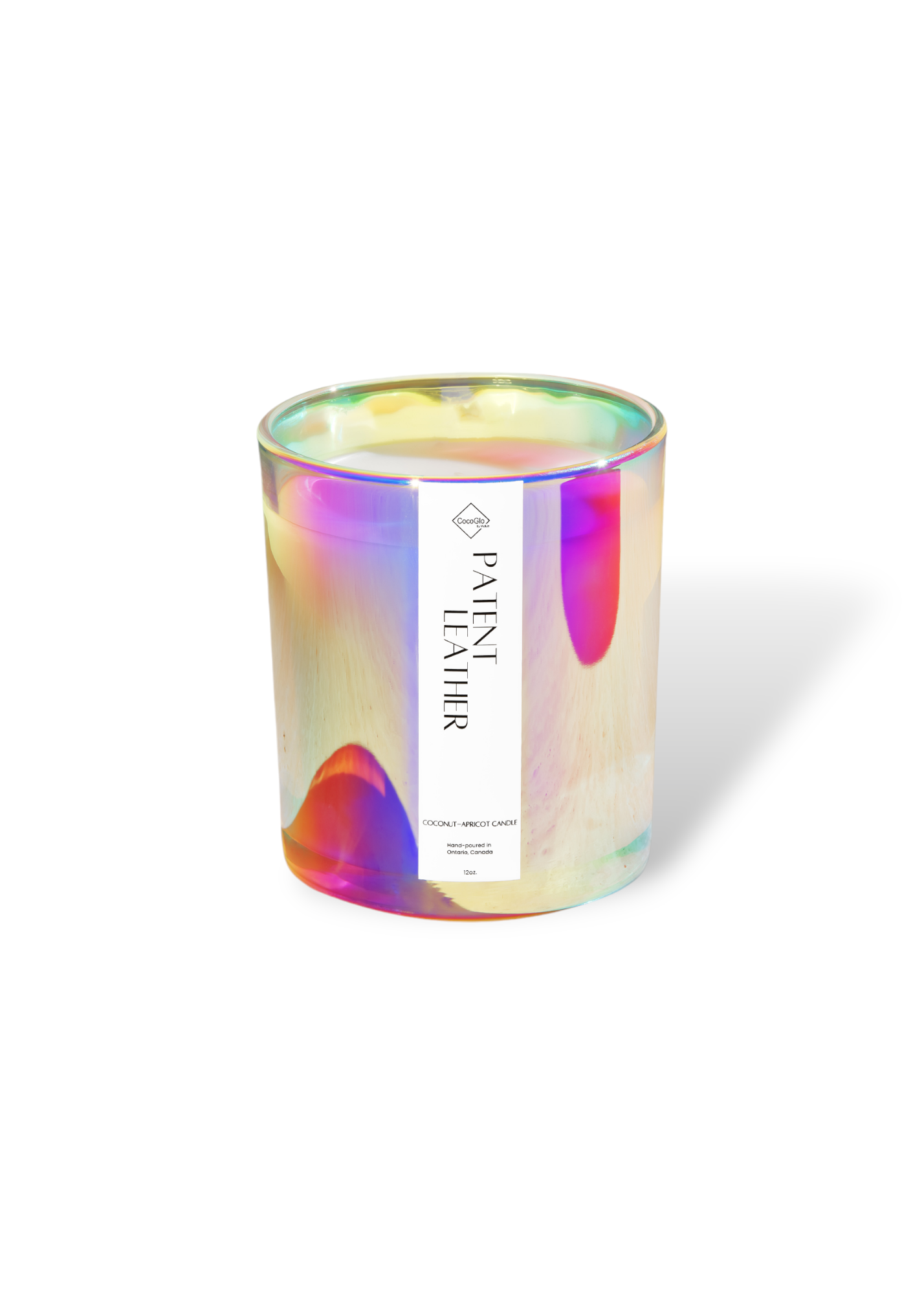 the PATENT LEATHER candle