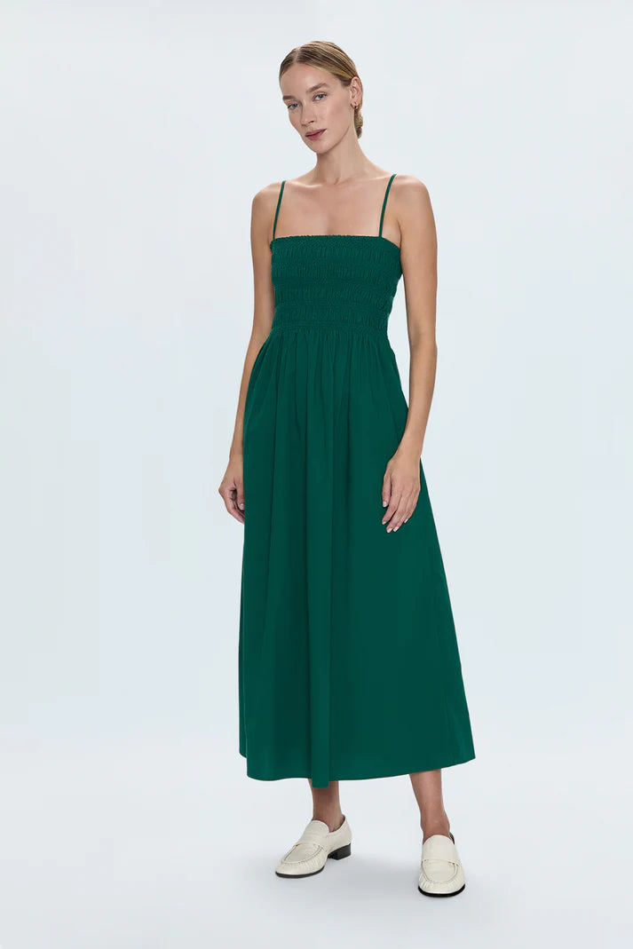 the BIANCA dress, emerald
