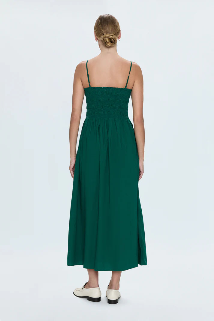 the BIANCA dress, emerald