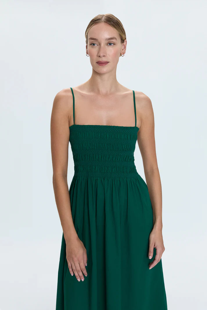 the BIANCA dress, emerald