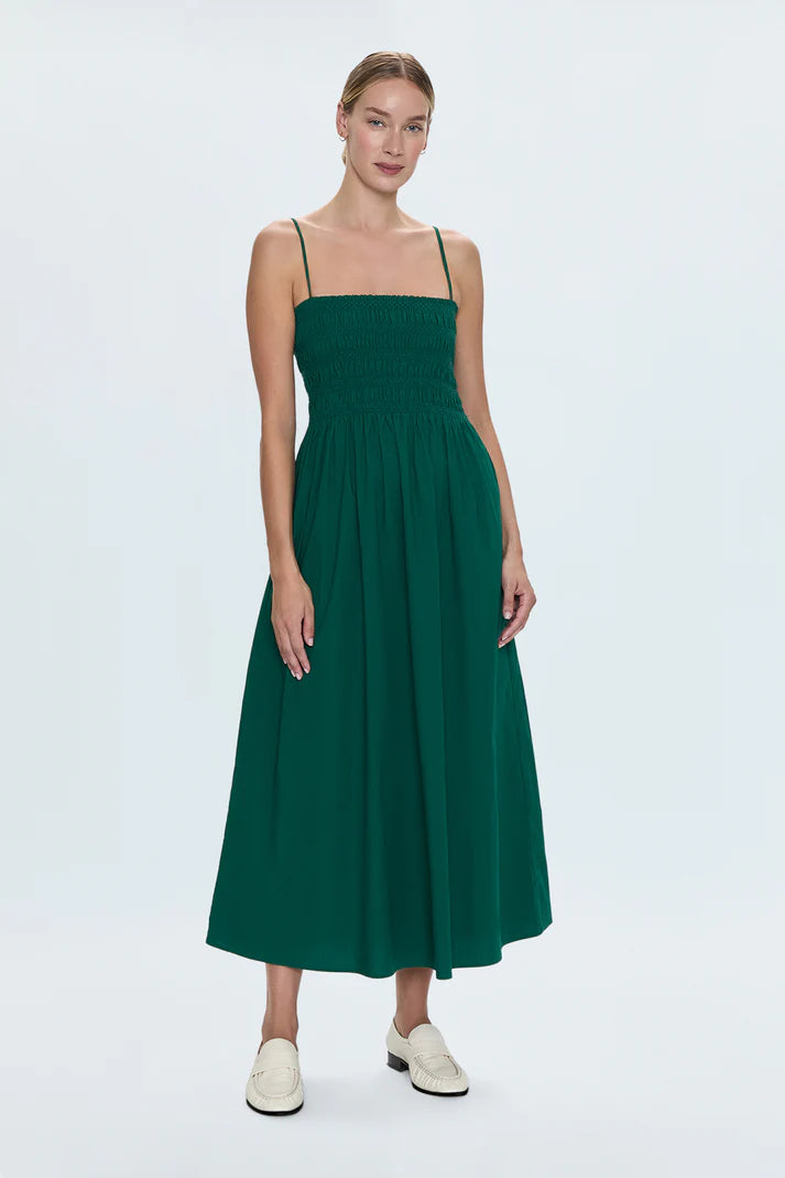 the BIANCA dress, emerald