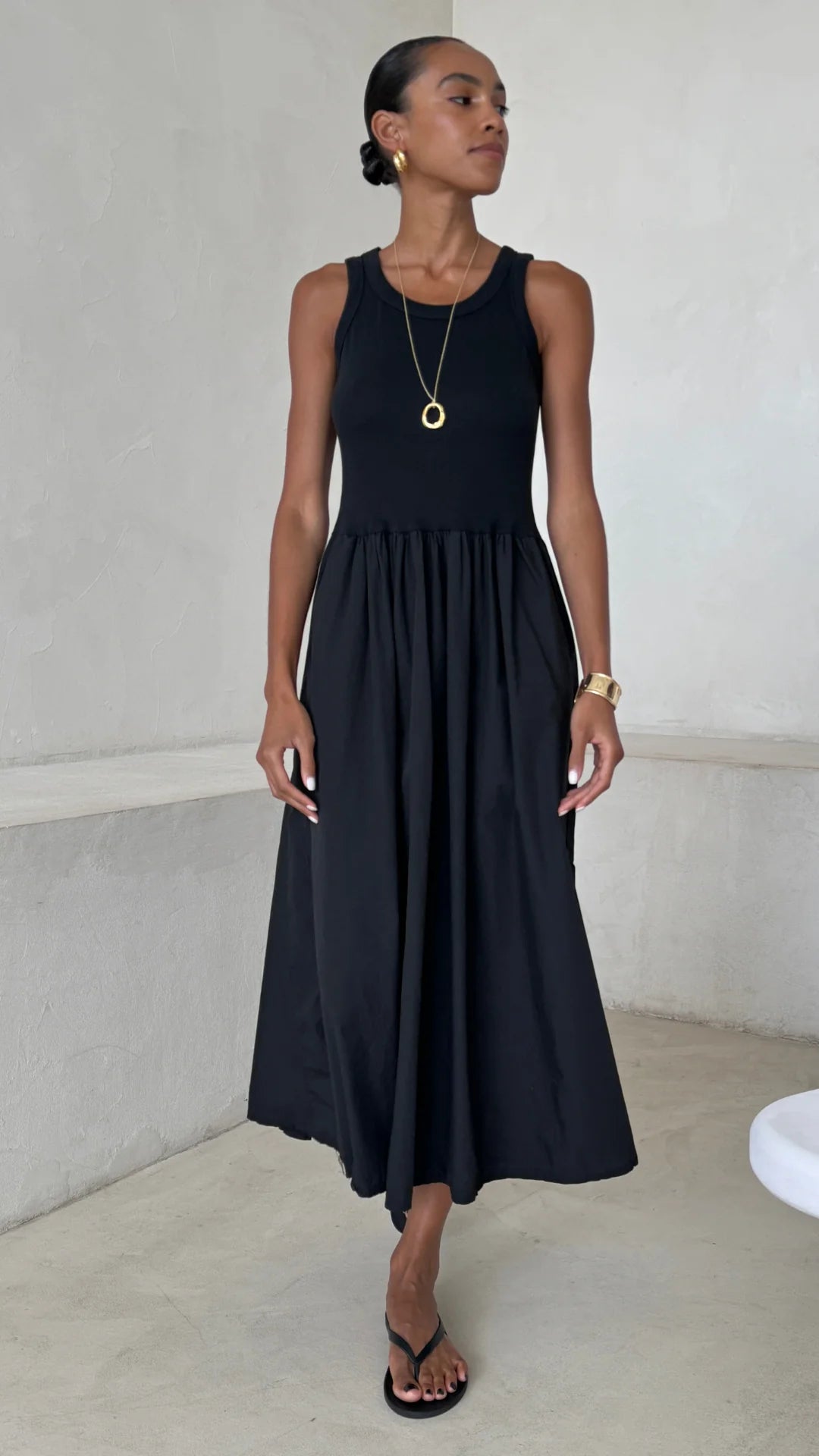 the MARNIE dress, black