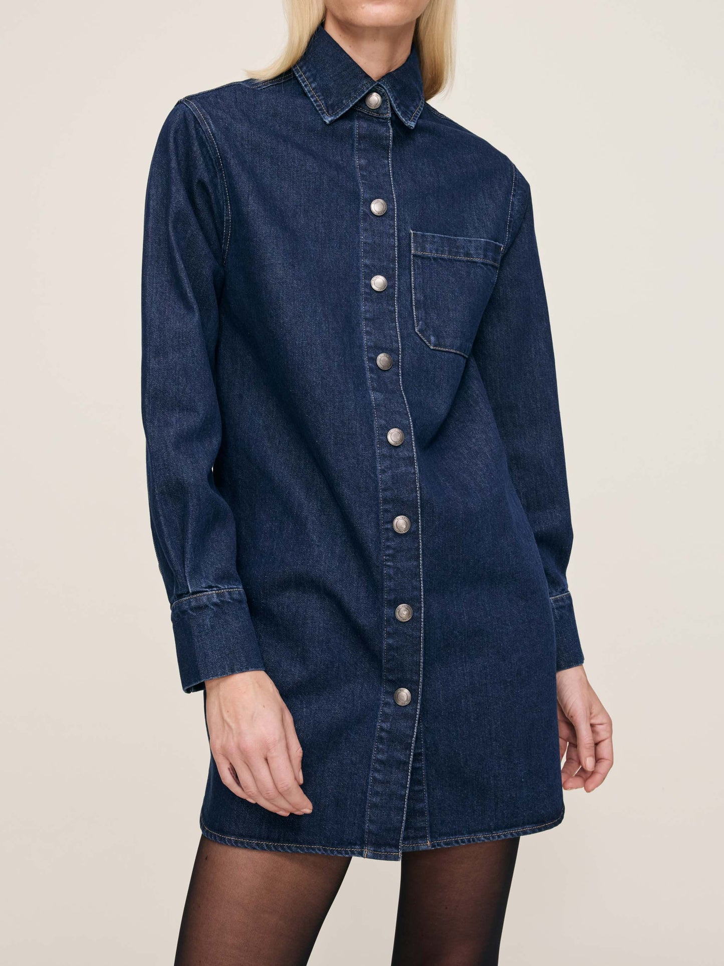 the FAYE shirt dress, lake house