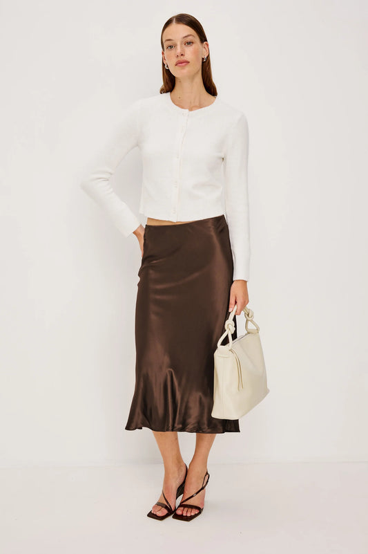 the ANYA skirt, espresso