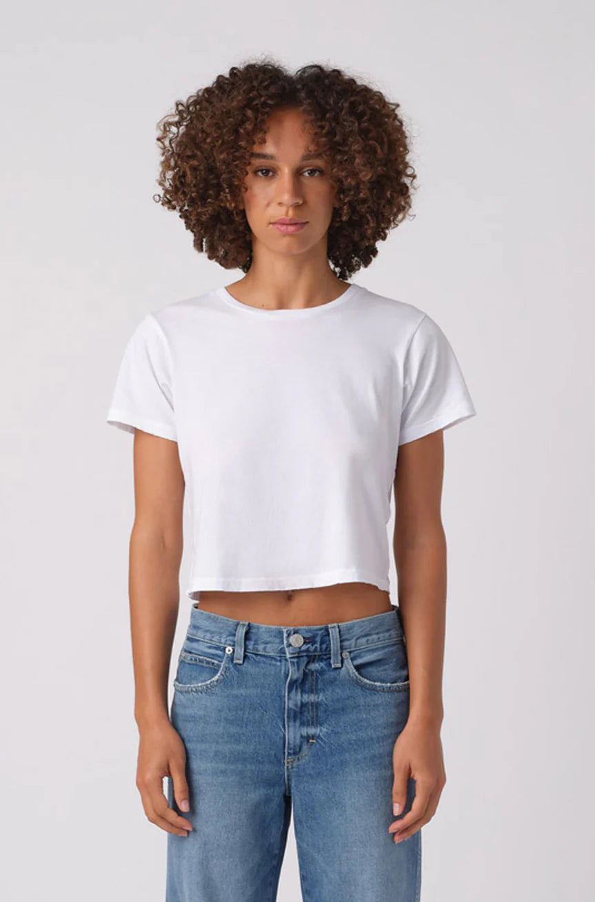 the BABE tee, white
