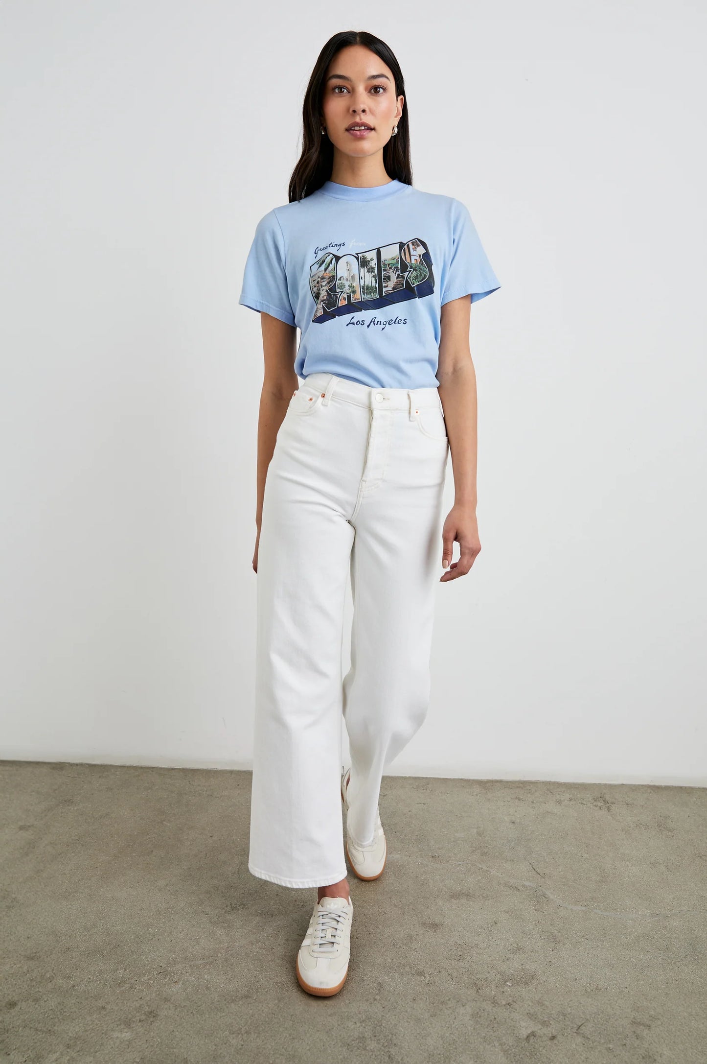 the LA postard tee