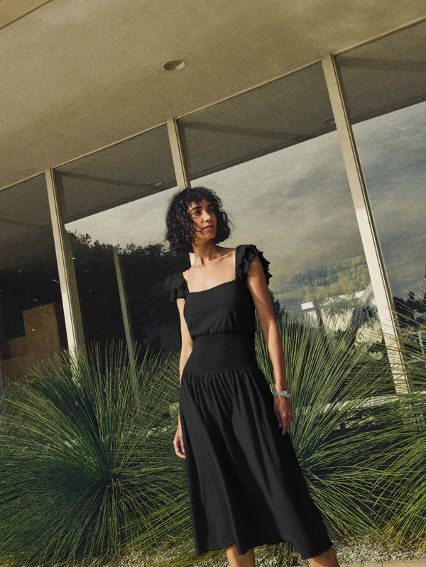 the BRITTINI smocked waist dress