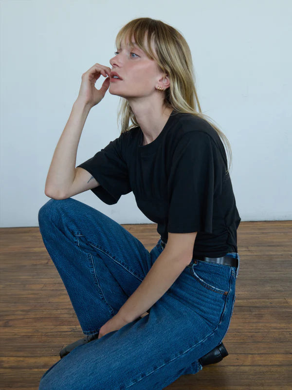 the DANICA tee, black
