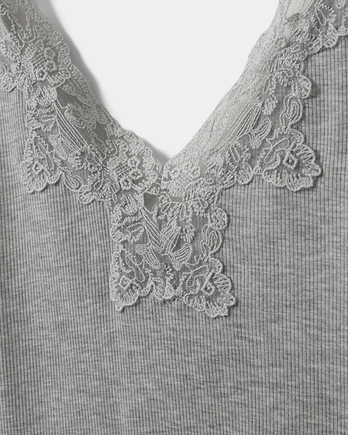 the DANILLA top, grey melange