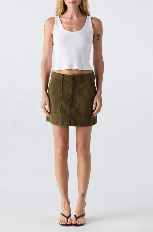 the EASY SLOUCH SKIRT, reseda