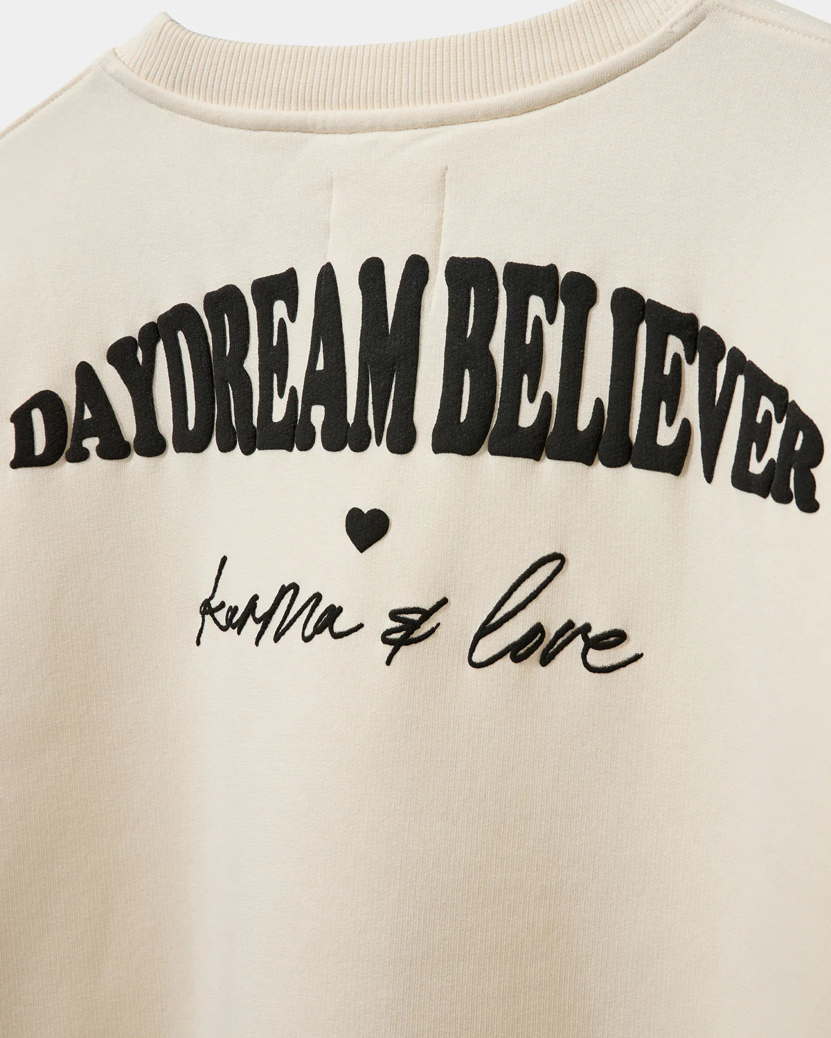 the DAYDREAM BELIEVER pullover, off white