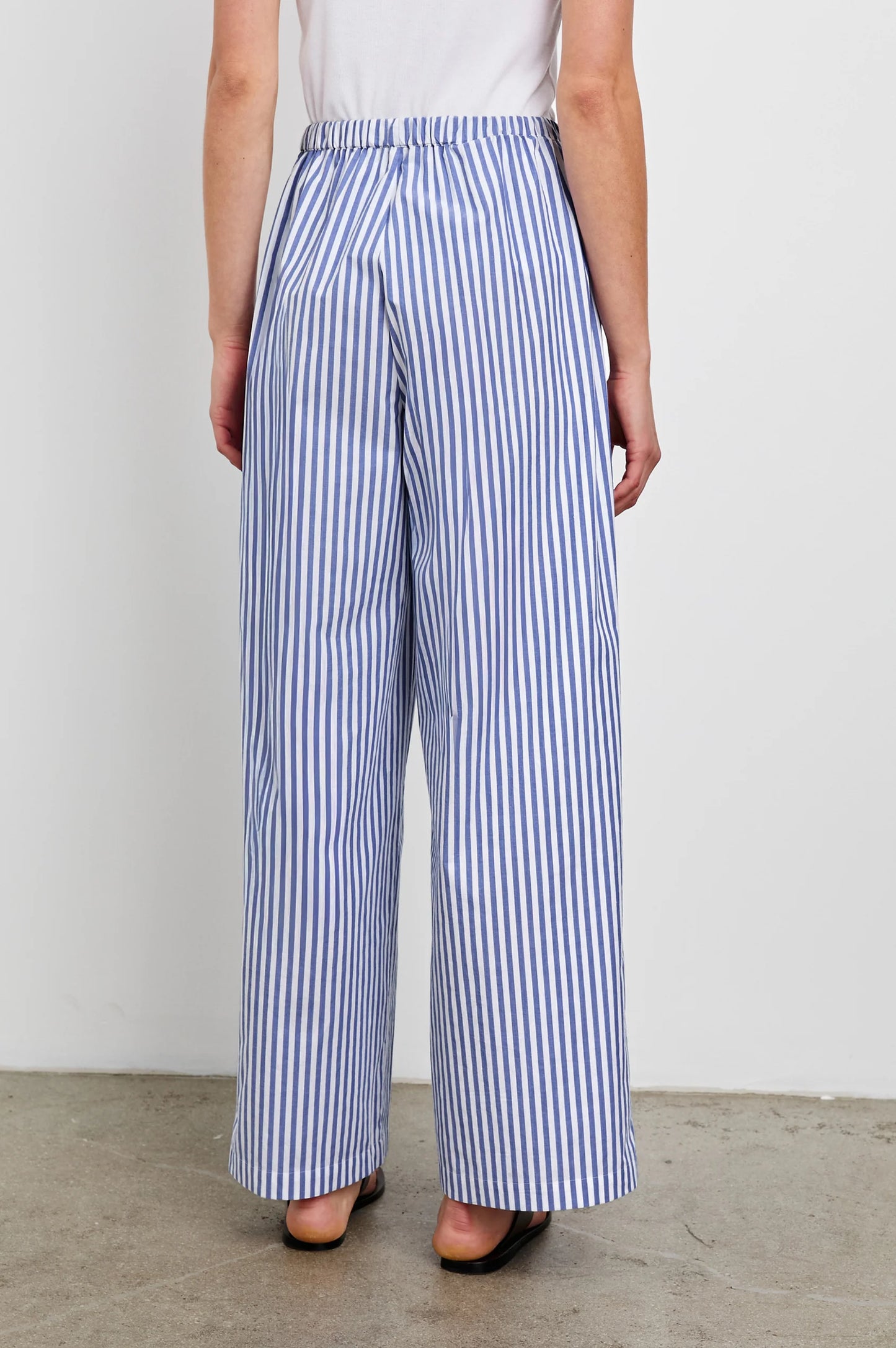 the EMMIE pant, mariner stripe