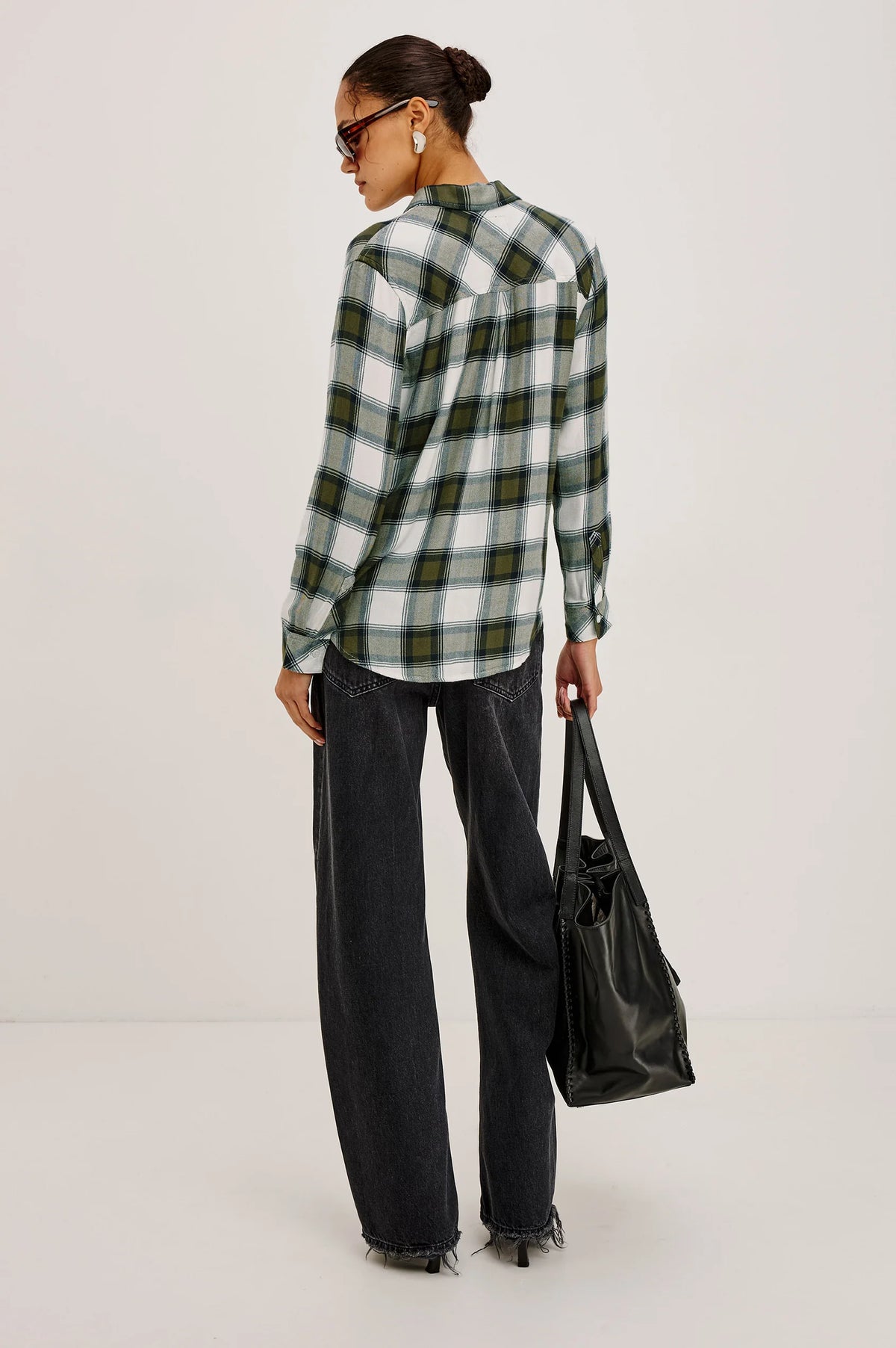 the HUNTER, olive + ivory