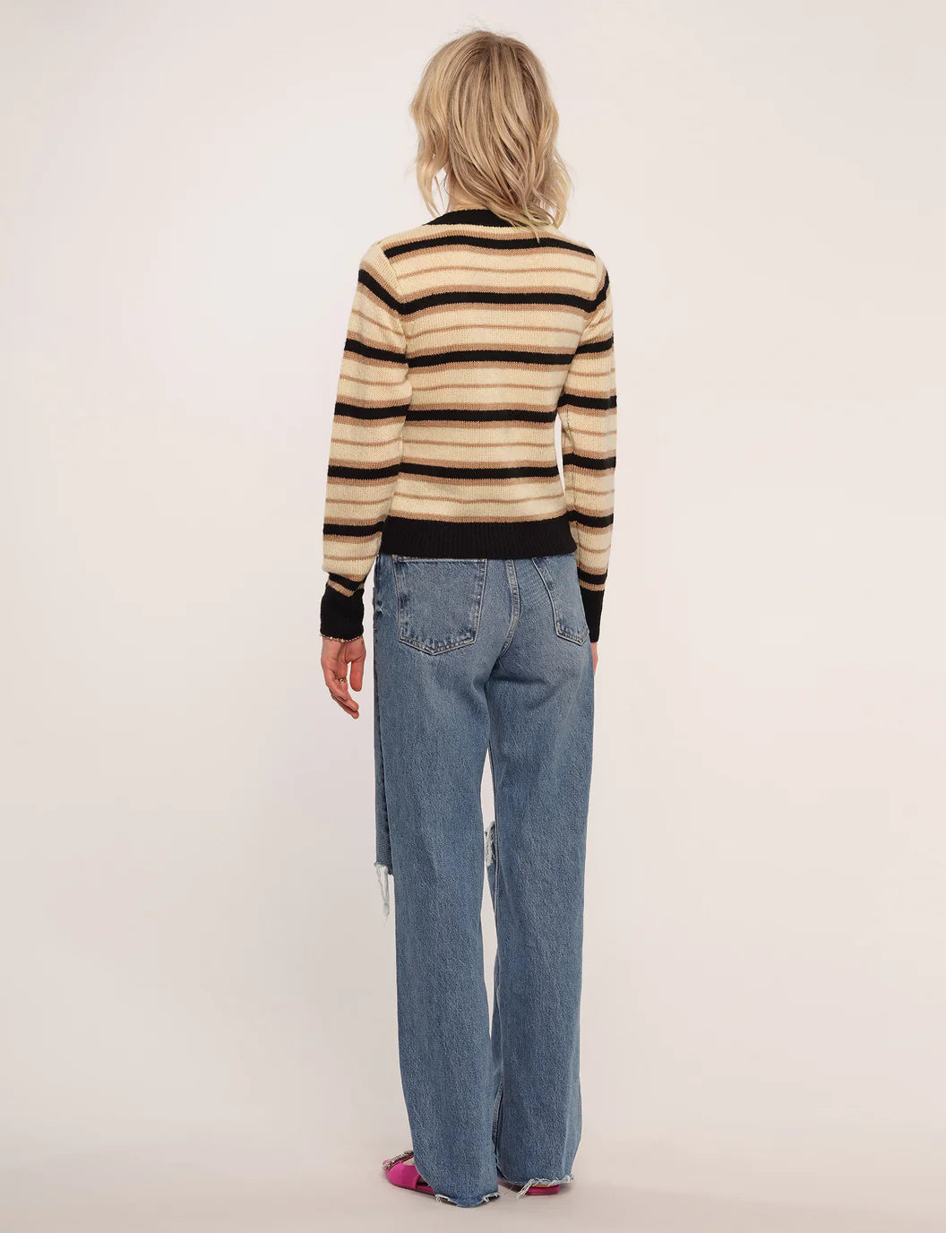 The VIOLETTA Cardigan, Ivory