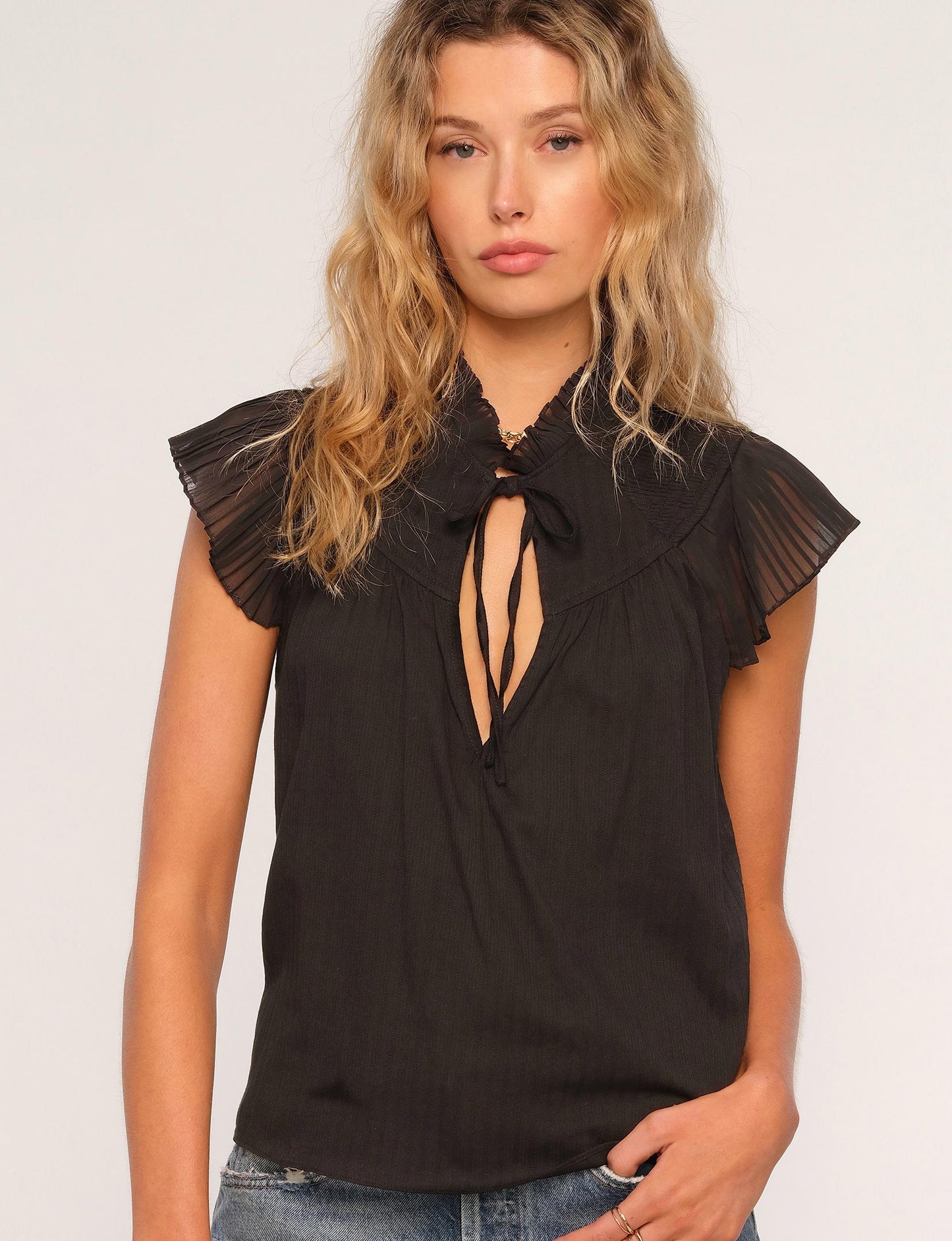 the RAMONA top, black