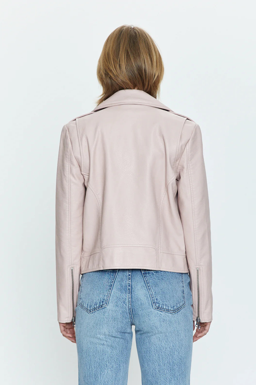 The NICOLETTE Moto Jacket, Rose