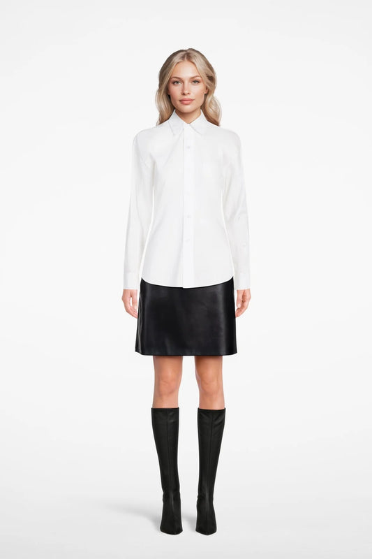 the AM to PM boyfriend shirt, white