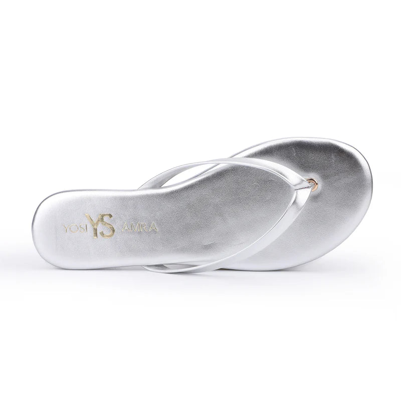 the RIVINGTON flip flop, silver