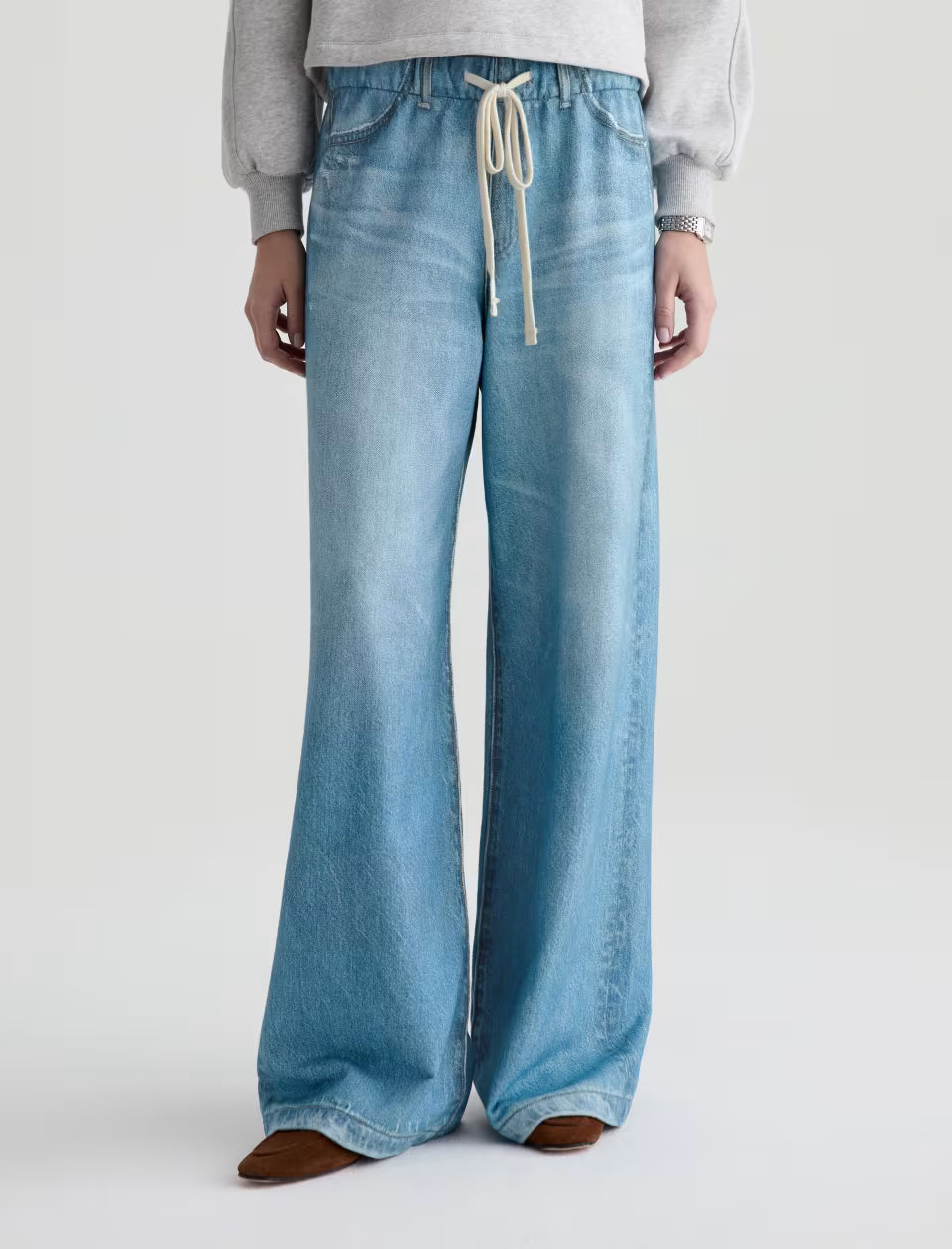 the STELLA off duty denim sweatpant