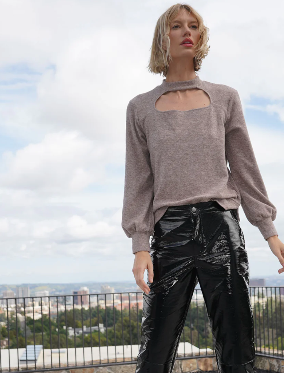 The ROXY Brushed Top