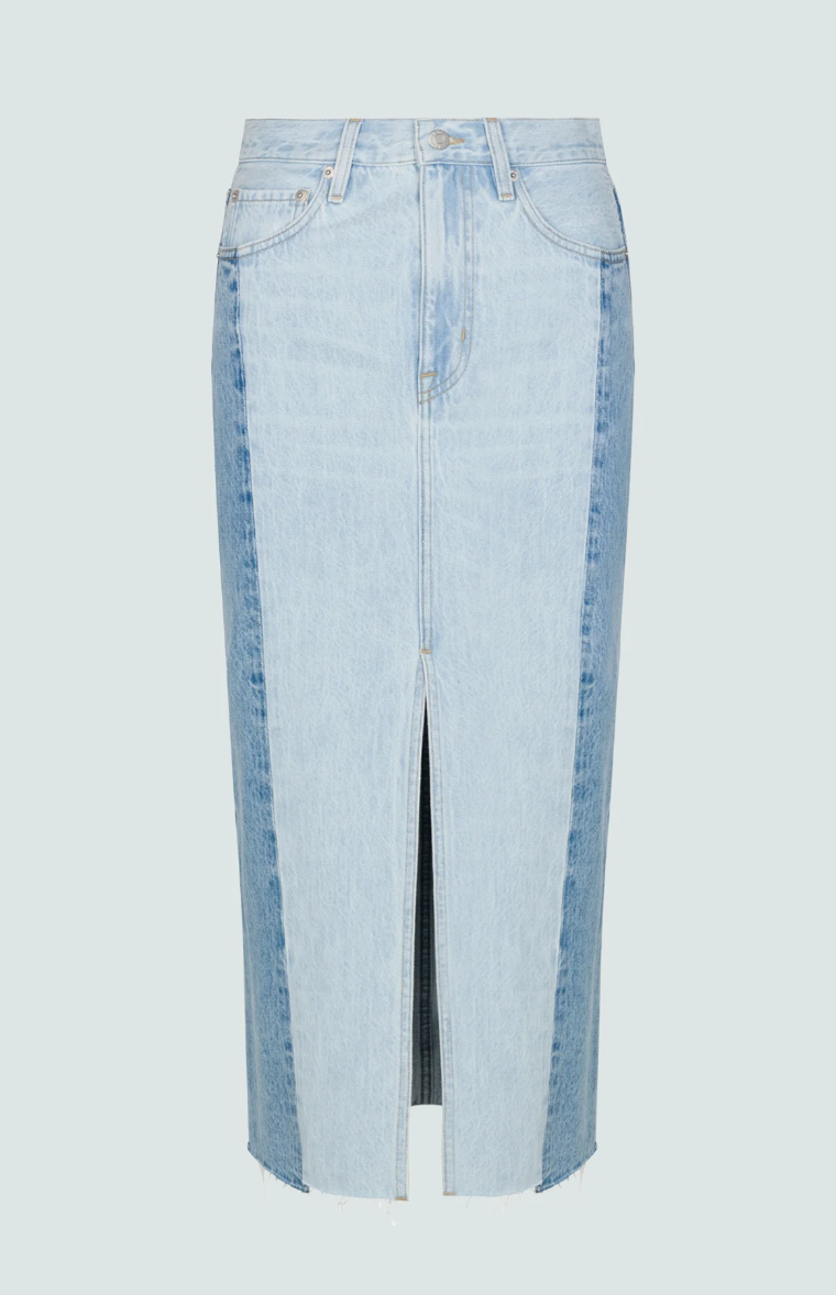 the ALICE midi skirt, spliced palais