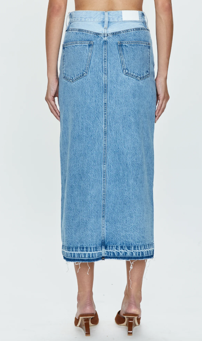 the ALICE midi skirt, spliced palais