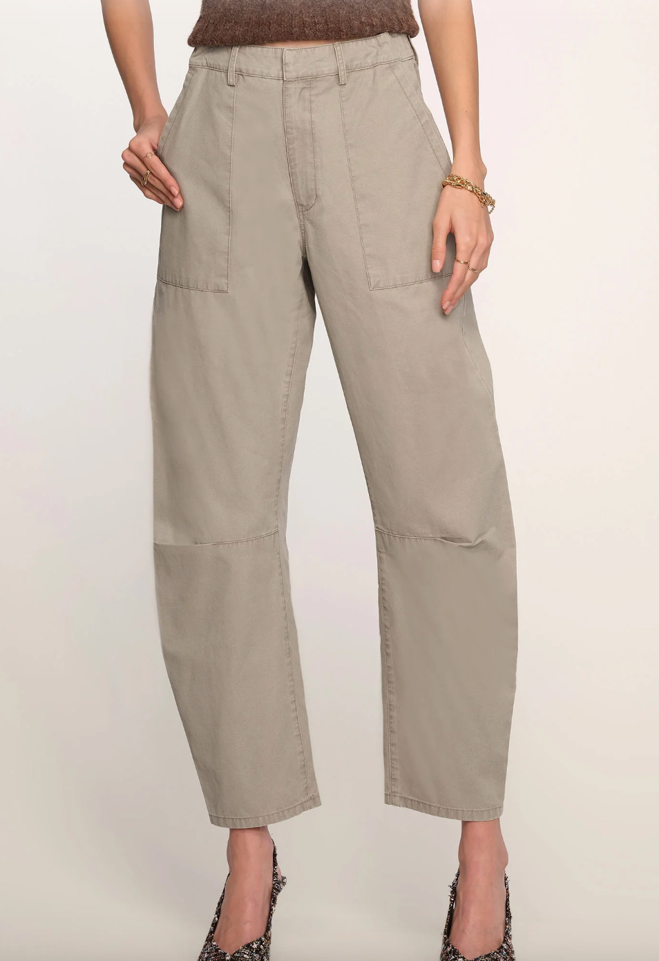 the LUPITA pant, khaki