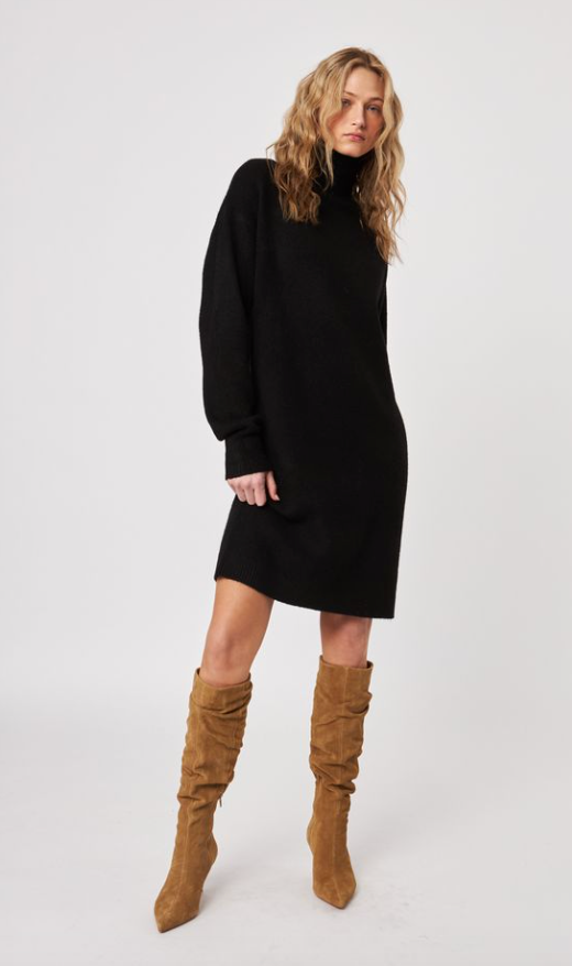 the KYLER dress, caviar