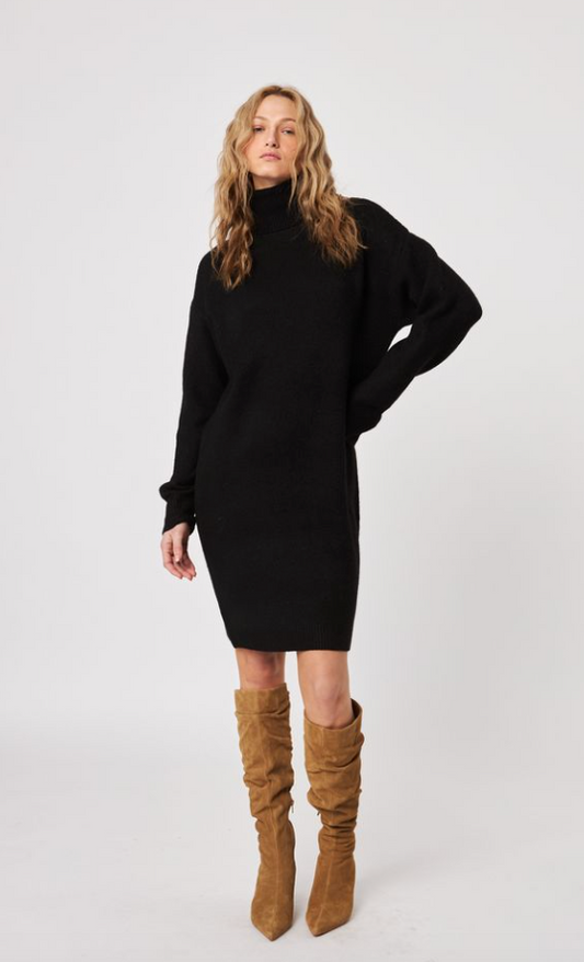 the KYLER dress, caviar