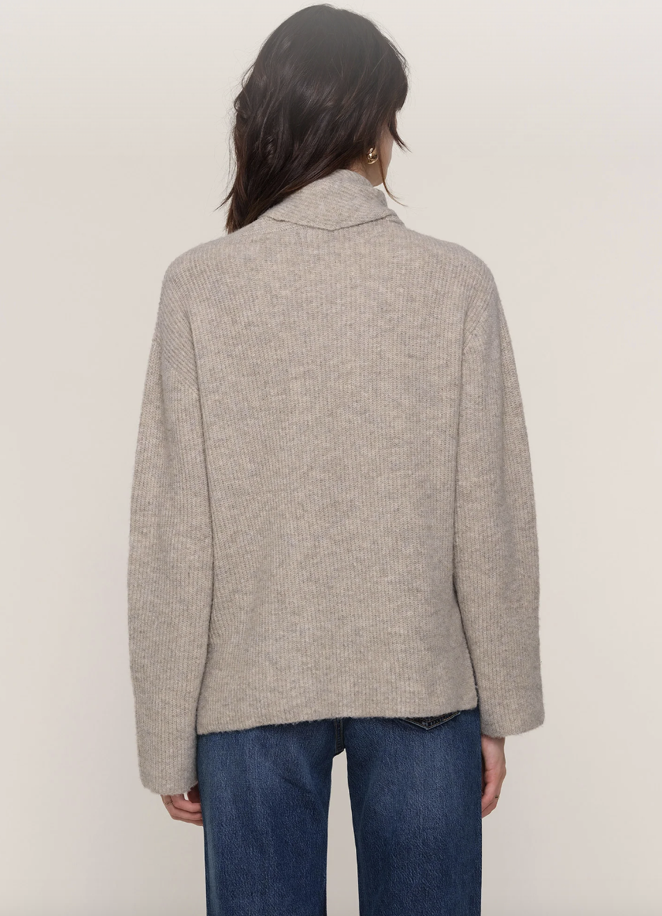 the DARCEY sweater, feather