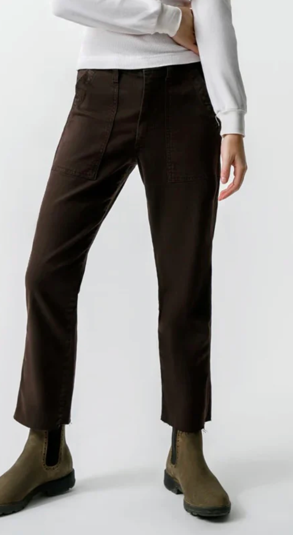 the EASY ARMY TROUSER, espresso