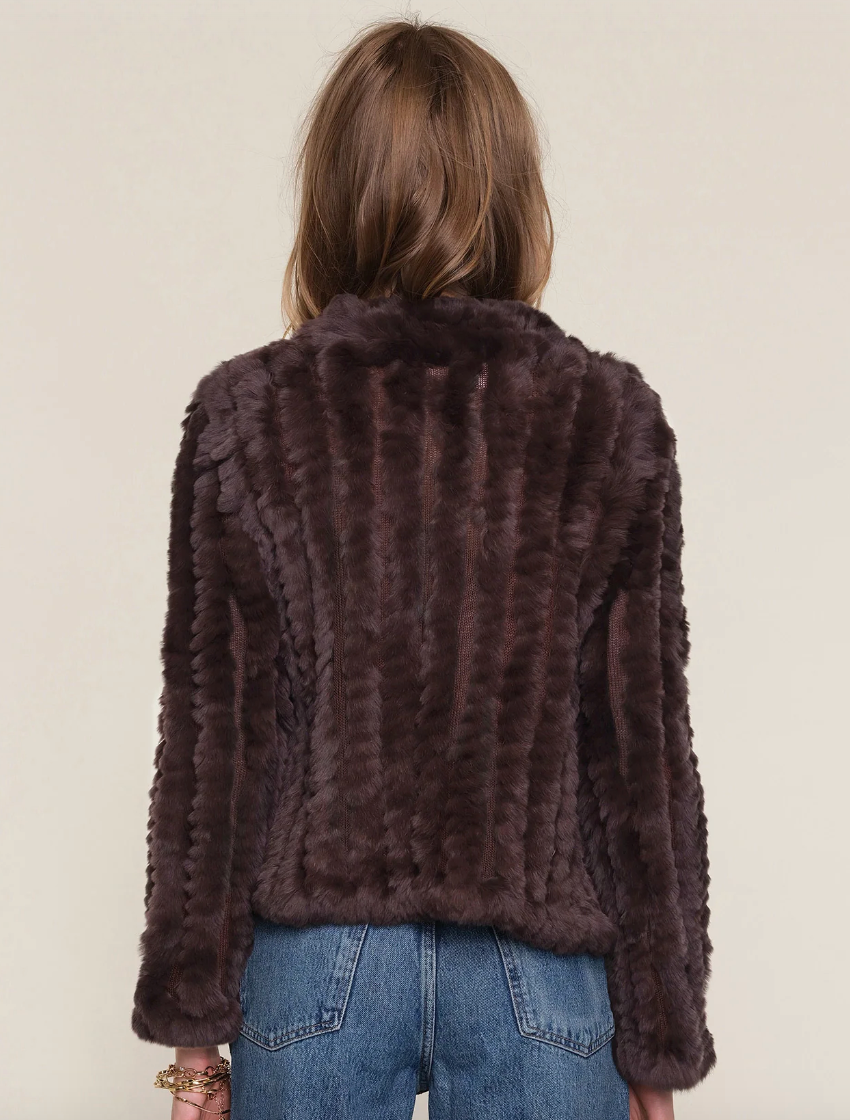 the ROSA jacket, clove