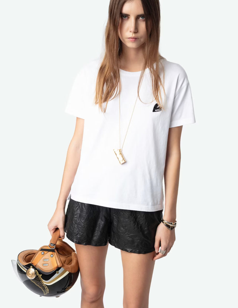the MARTA heart tee, white