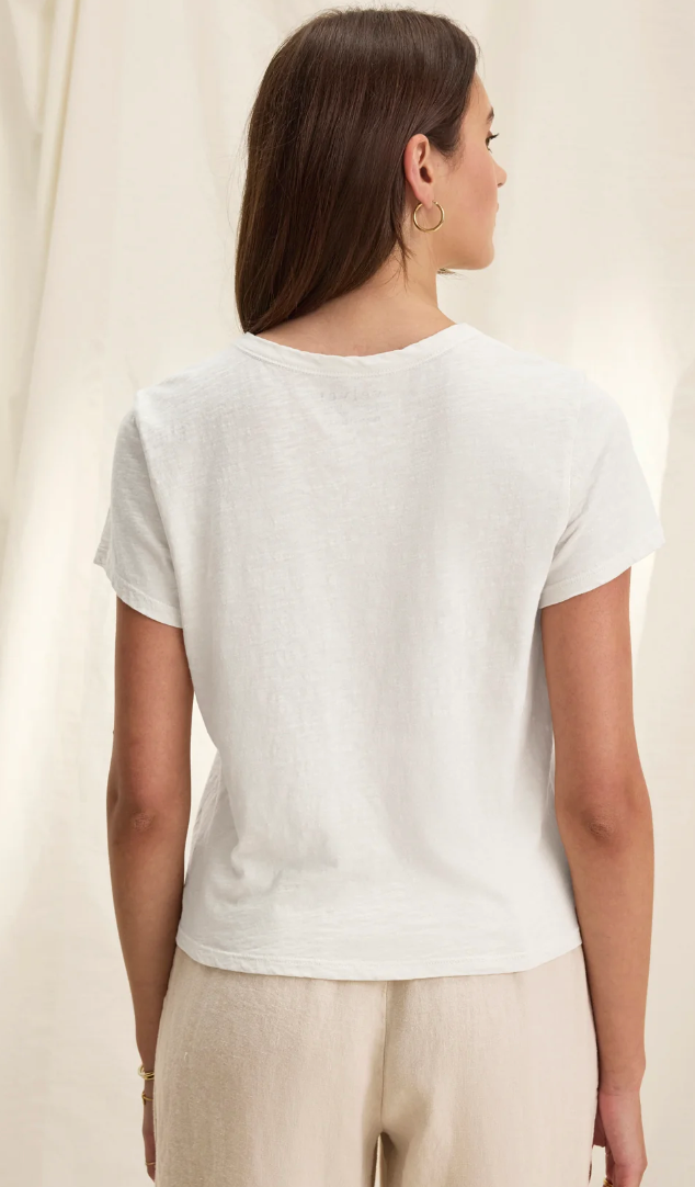 the MARIE tee, white