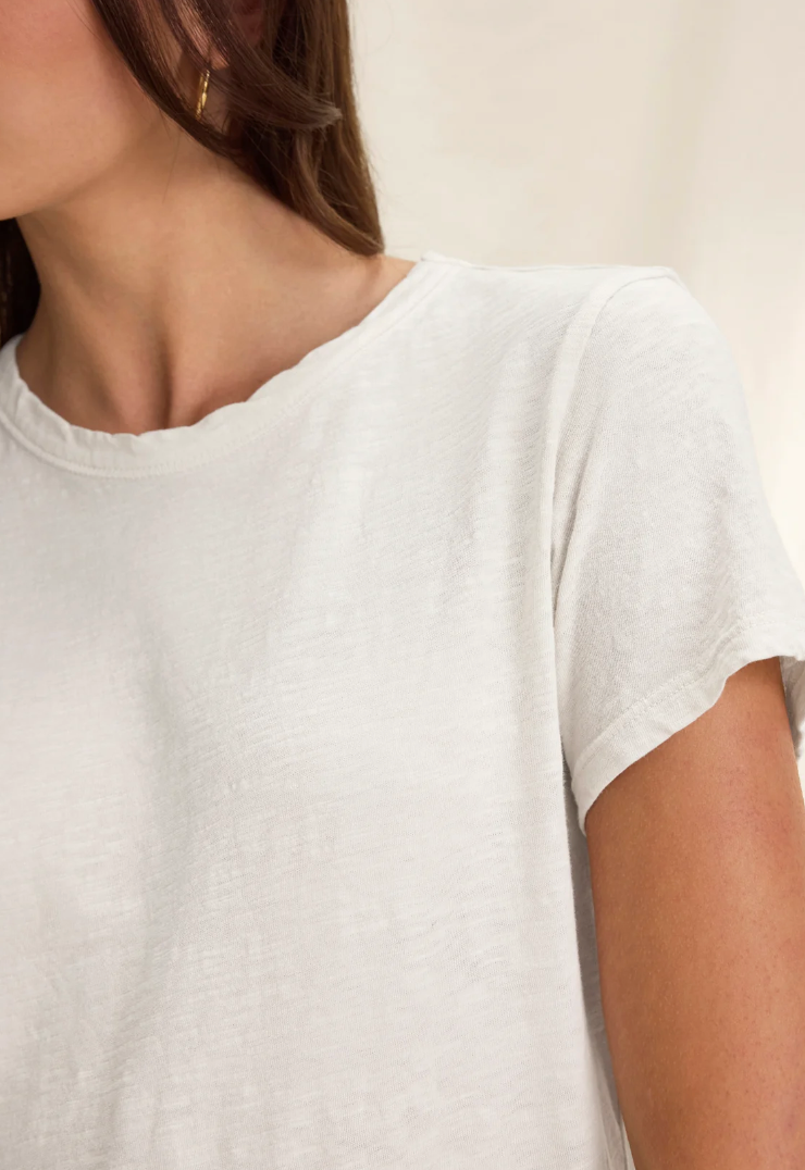 the MARIE tee, white