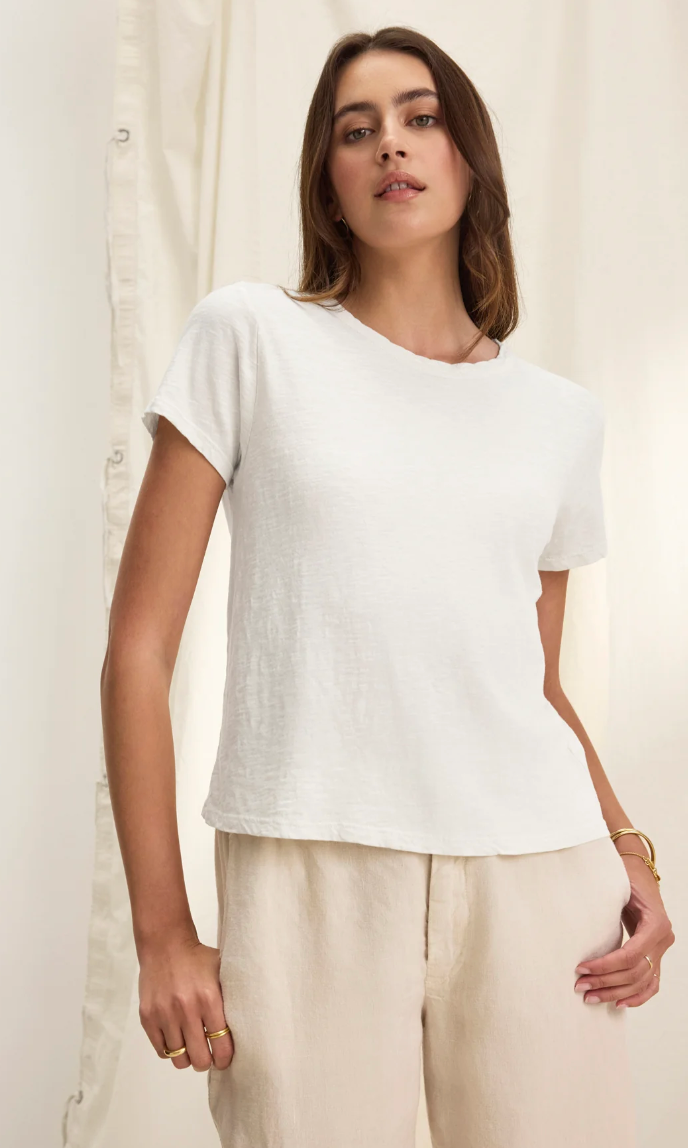 the MARIE tee, white