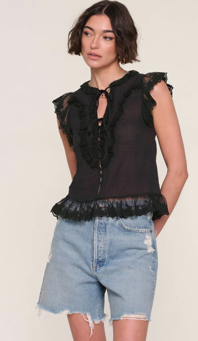 the MEYER top, black