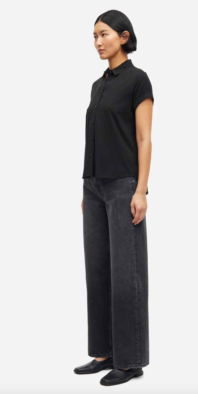 the MAJAN top, noir
