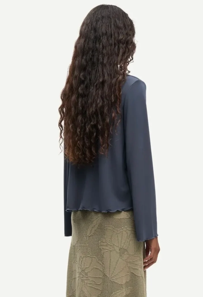 the SAUMI blouse, blue