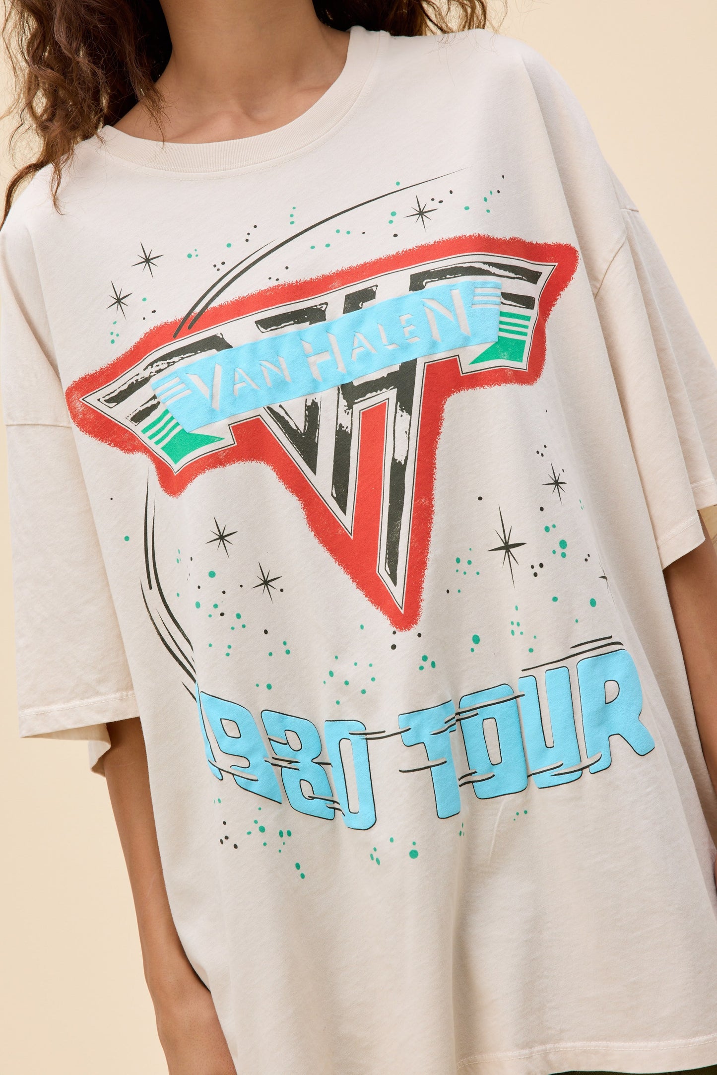 the VAN HALEN 1980 tour