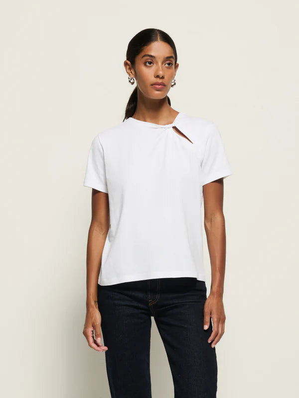 the TAYA tshirt, white
