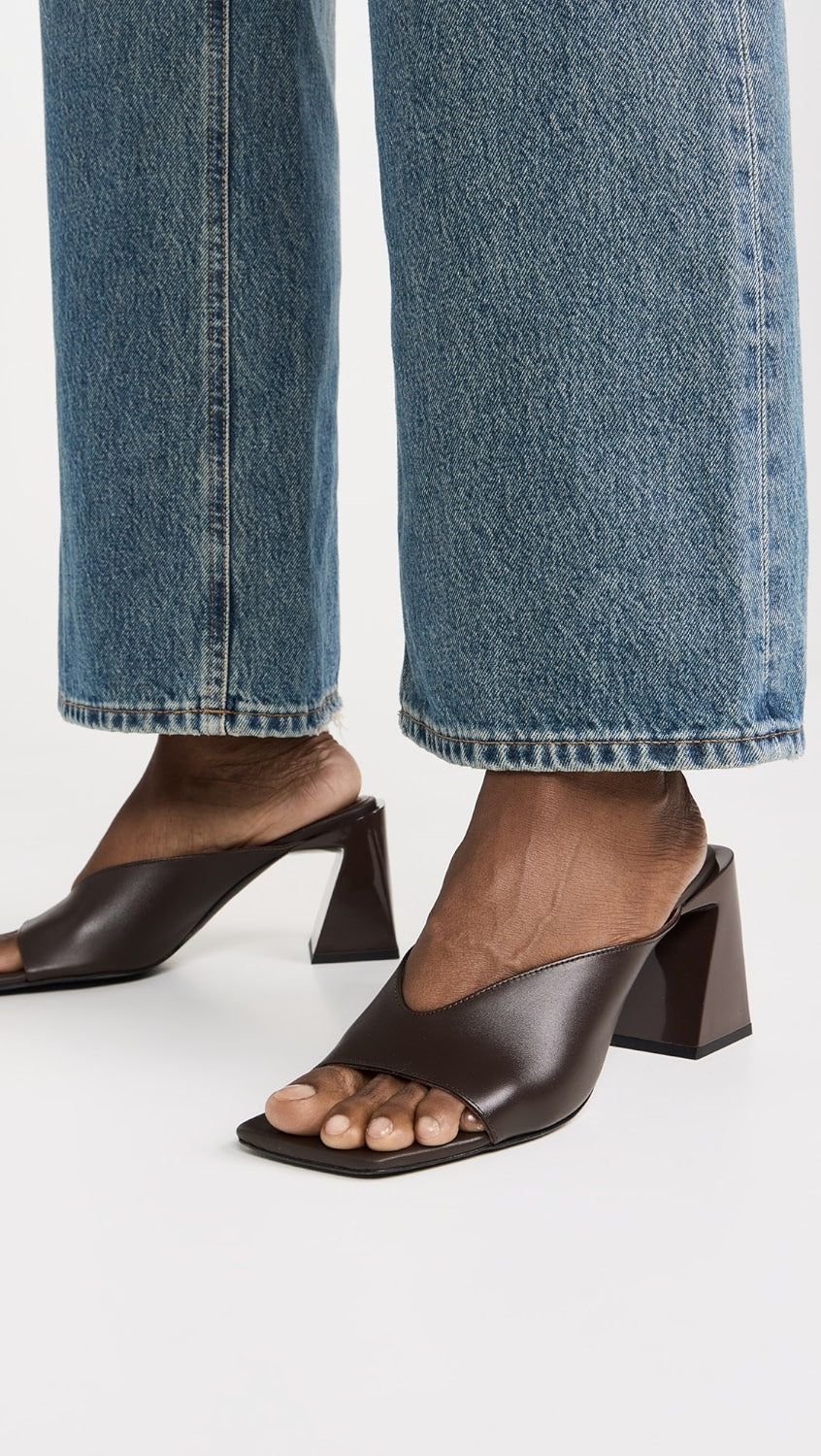 the TASHA leather sandal