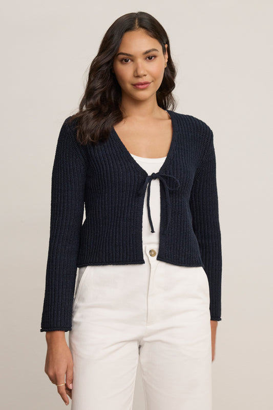 the THALIA cardigan, navy