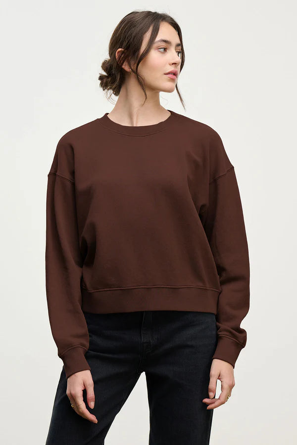 the YOKO sweatshirt, timber