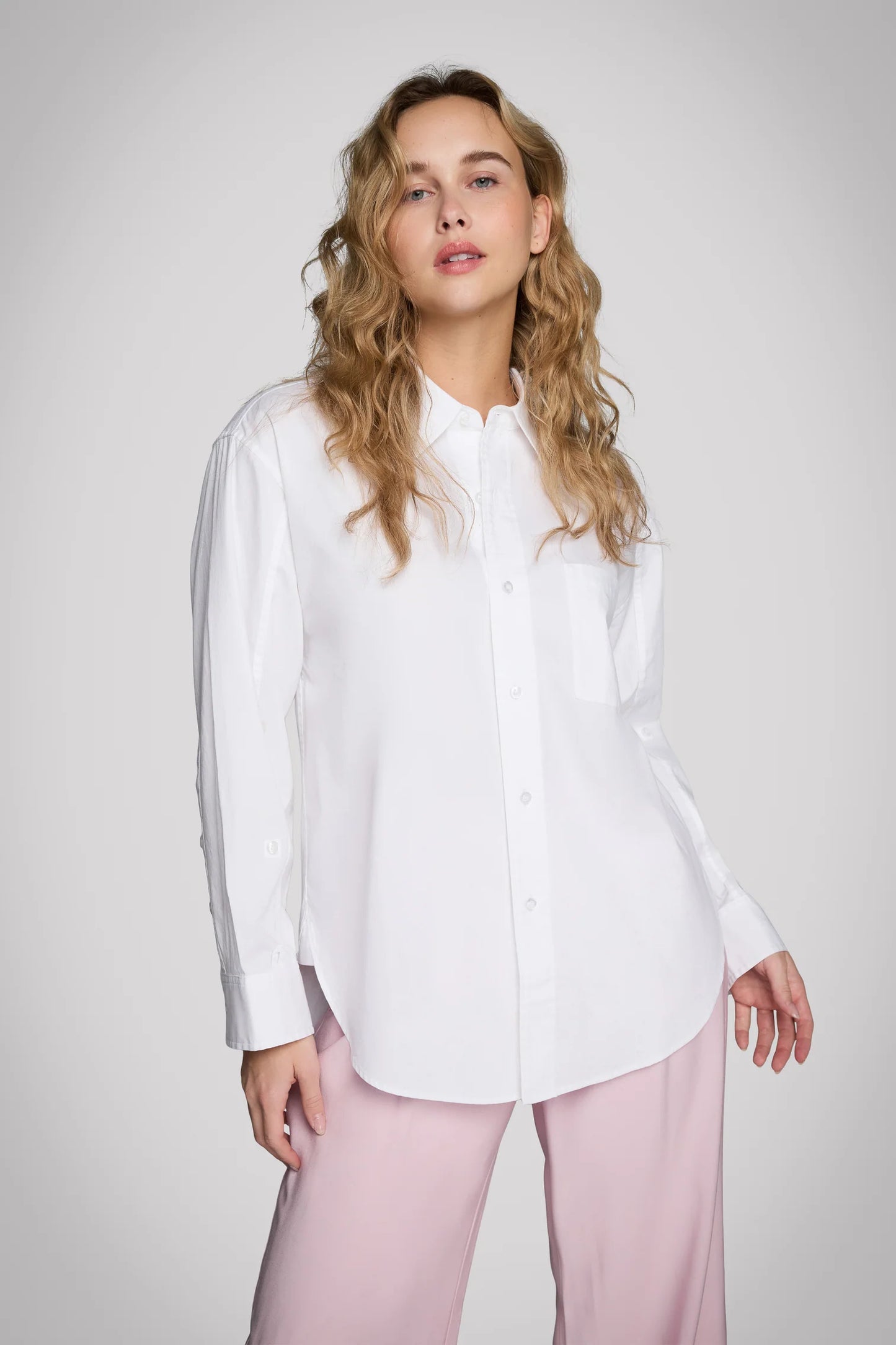 the SIMPLY oversized shirt, white